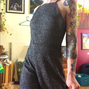 Wild fable XS shimmer disco, retro jumpsuit